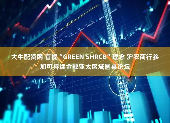 大牛配资网 首提“GREEN SHRCB”理念 沪农商行参加可持续金融亚太区域圆桌论坛