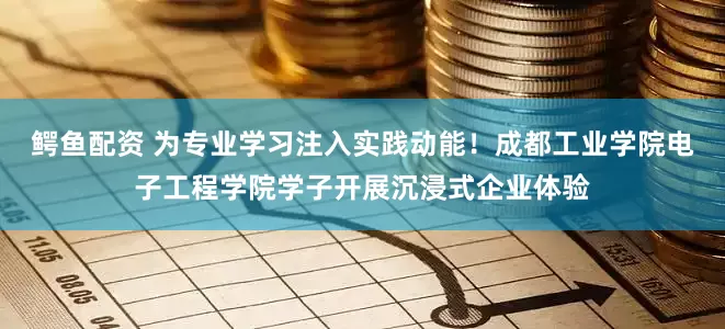鳄鱼配资 为专业学习注入实践动能！成都工业学院电子工程学院学子开展沉浸式企业体验